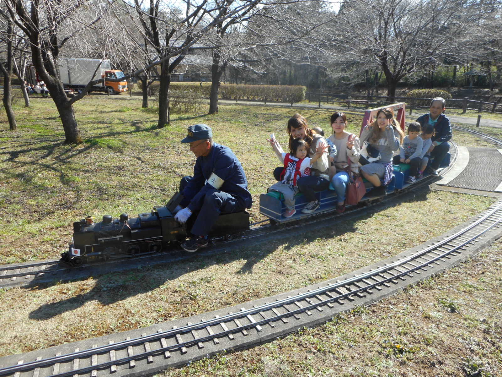 ミニSL乗車体験